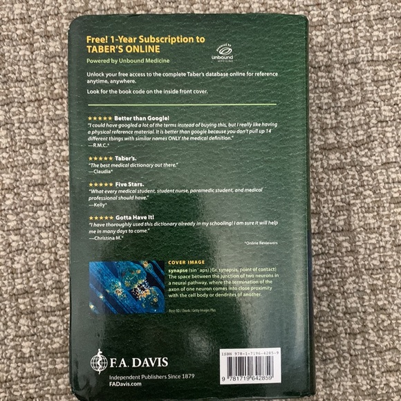 24 Taber’s Cyclopedic Medical Dictionary - Picture 3 of 7